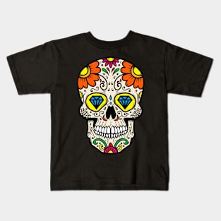 Dia de los Muertos - Sugar Skull Kids T-Shirt